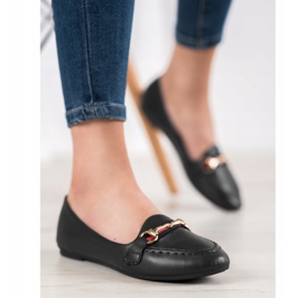 Clowse Lorzi la modă cu piele ecologică negru 2 Clowse Lorzi la modă cu piele ecologică negru 2