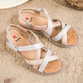 Kylie Sandale Cu Velcro multicolor 1