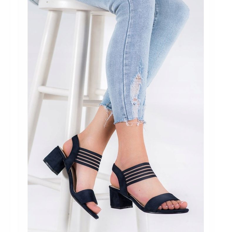 Filippo Sandale alunecate pe un post albastru 1