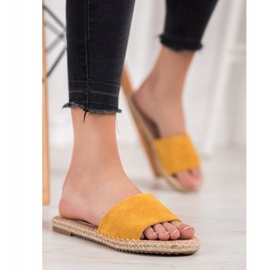 Renda Espadrile ușoare galben 2 Renda Espadrile ușoare galben 2