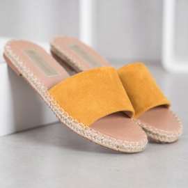 Renda Espadrile ușoare galben 1 Renda Espadrile ușoare galben 1