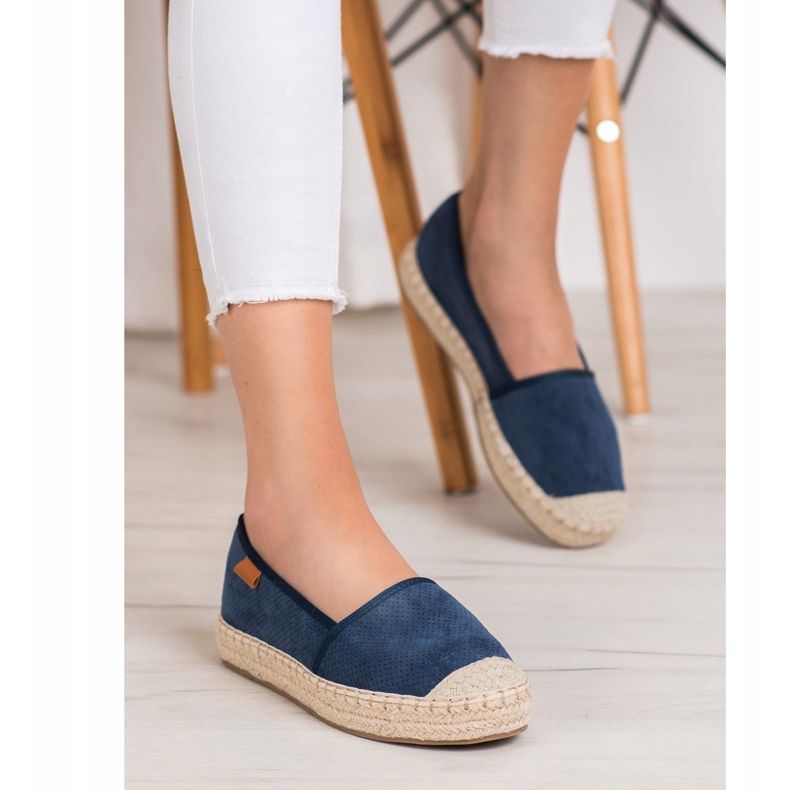 Goodin Espadrile deschise albastru marin 2