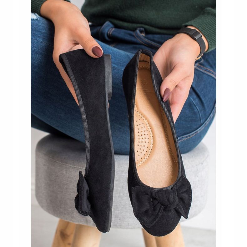 Sixth Sense Balerină cu arc negru 1 Sixth Sense Balerină cu arc negru 1