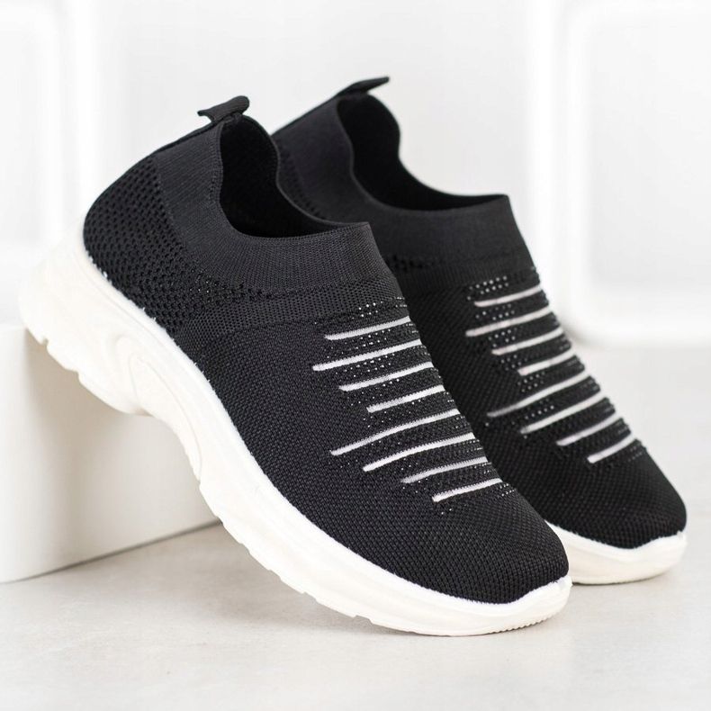 Încălțăminte sport slip-on MCKEYLOR negru 2