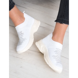 Pantofi Slip On MCKEYLOR alb 2