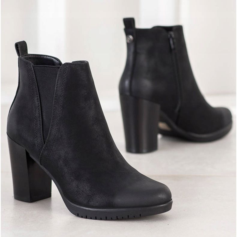 Cizme pe un bar Sergio Leone negru 2