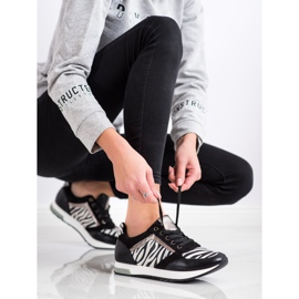 Kylie Adidași la modă alb negru 1