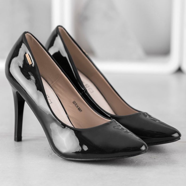 Goodin Pompele lăcuite negru 2