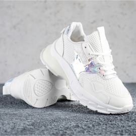 SHELOVET Adidași la modă alb 1