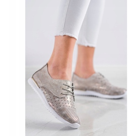 Kylie Încălțăminte din piele ajurată maro multicolor 1