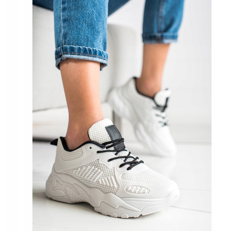 SHELOVET Adidași albi de primăvară 2