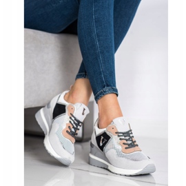 Adidași colorate VINCEZA alb gri multicolor 1