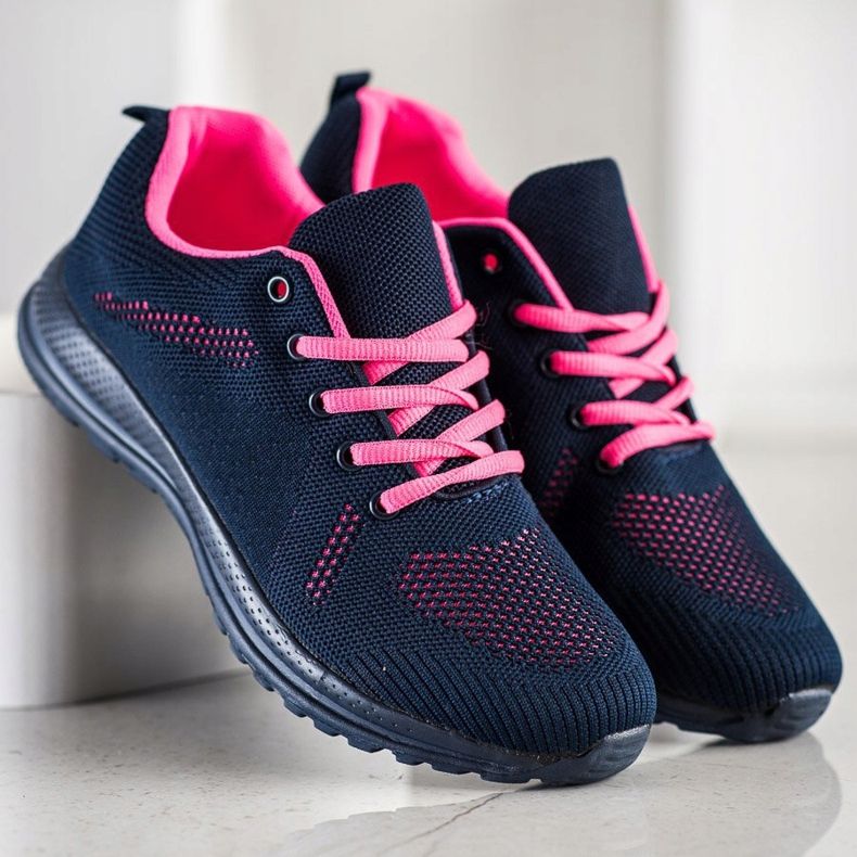 Bona Încălțăminte sport scăzută albastru marin albastru 2