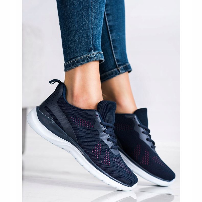 Bona Adidași albastru maro deschis albastru marin 1