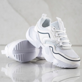 SHELOVET Adidași sportivi ușori alb 1