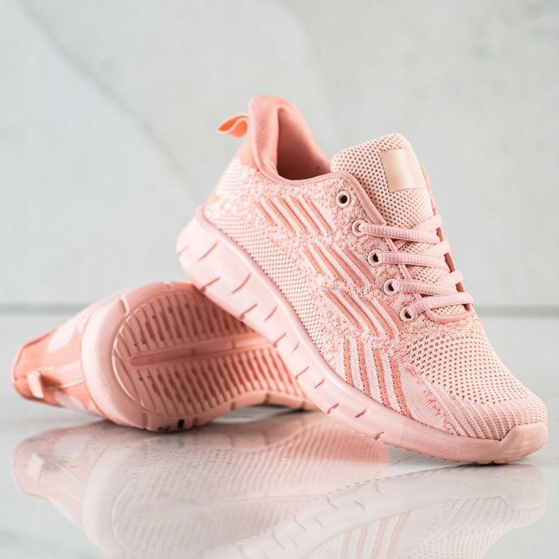 Bona Pantofi sportivi ajurati portocale 1 Bona Pantofi sportivi ajurati portocale 1