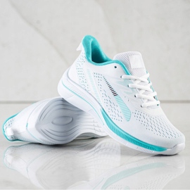 Bona Adidași ajurati pentru Vison alb verde 1