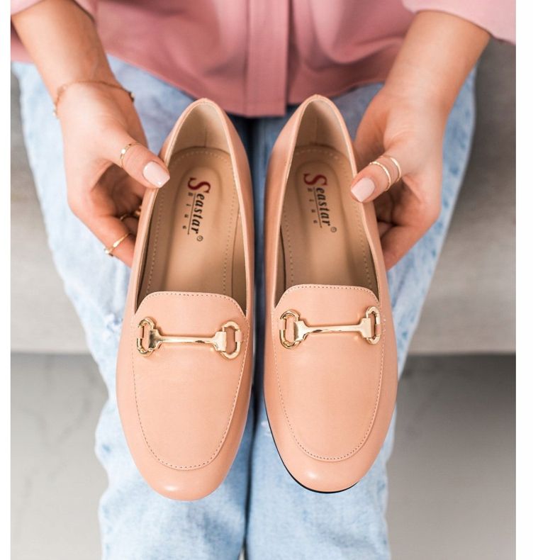 Seastar Mocasini eleganți maro 1