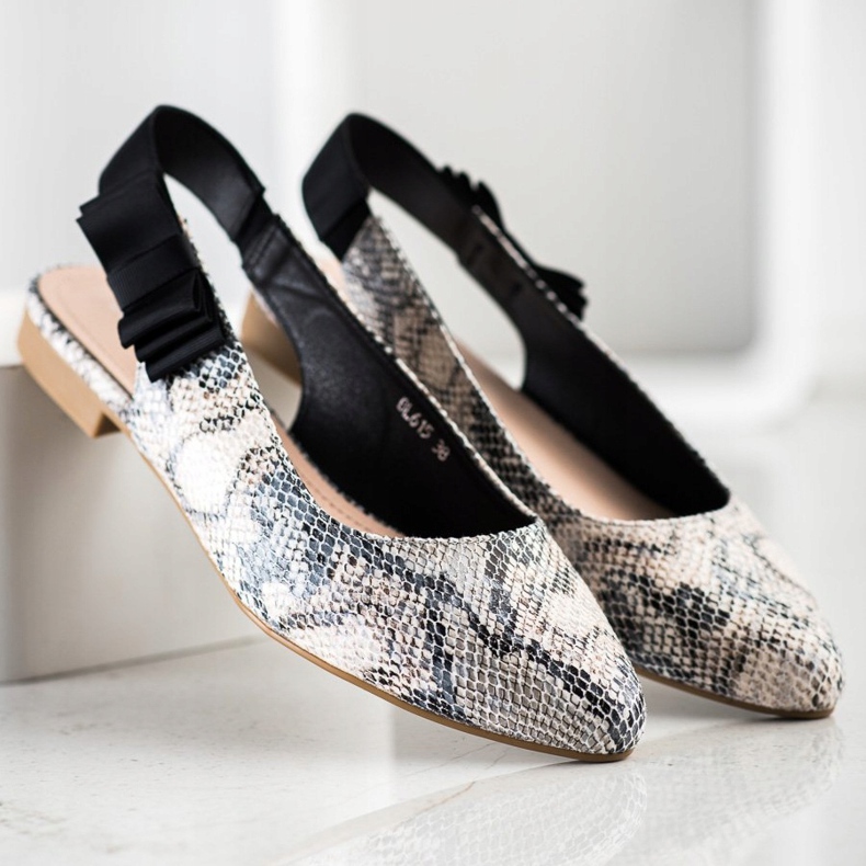 Sergio Leone Pompele slip-on cu arc multicolor 1