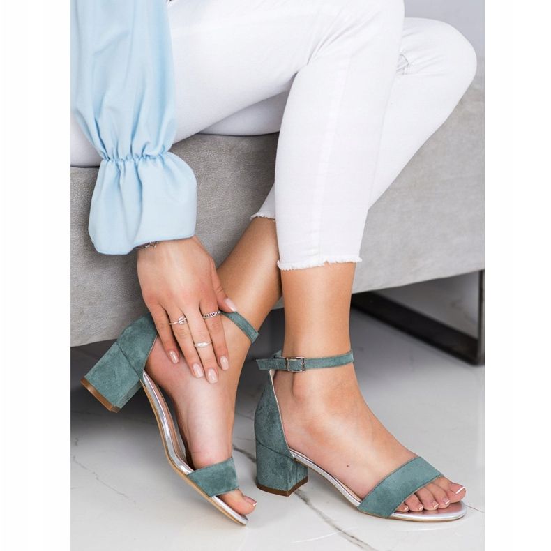 Sandale pe un bar Sergio Leone verde 1