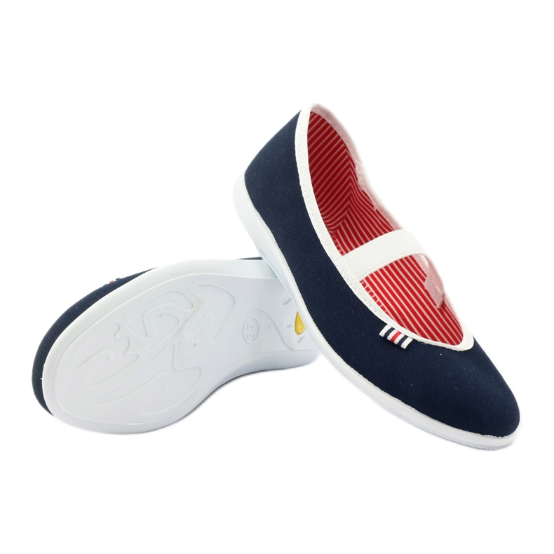 Adidași de damă Czech Befado 493q002 albastru marin alb 3