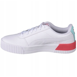 Pantofi Puma Carina L Jr 370677 23 alb negru 1