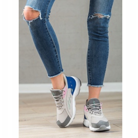 Ax Boxing Încălțăminte sport confortabilă gri multicolor 2 Ax Boxing Încălțăminte sport confortabilă gri multicolor 2