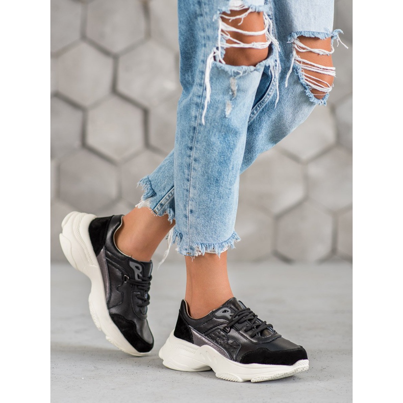 Vinceza Încălțăminte sport cu șiret negru 1