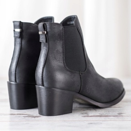 Goodin Cizme Chelsea confortabile negru 1