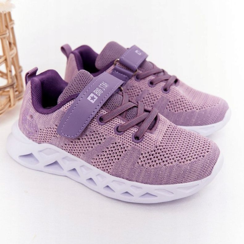 Încălțăminte sport pentru copii Adidași Big Star HH374183 Violet 1