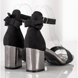 Sandale cu arc VINCEZA negru 1