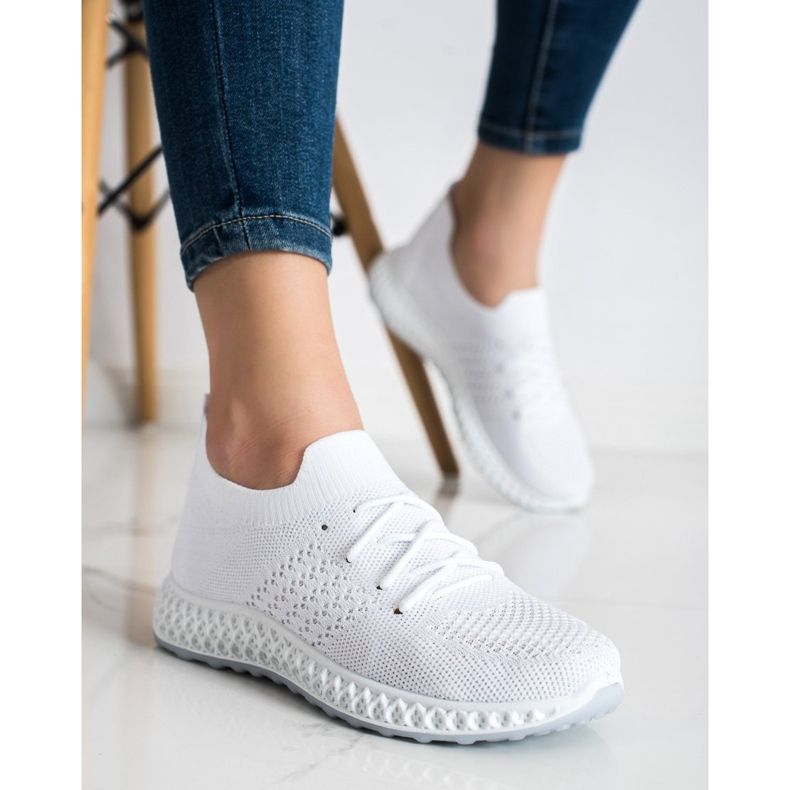 Încălțăminte sport slip-on MCKEYLOR alb 1