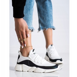 Adidași pentru femei Big Star FF274A052 alb negru 1