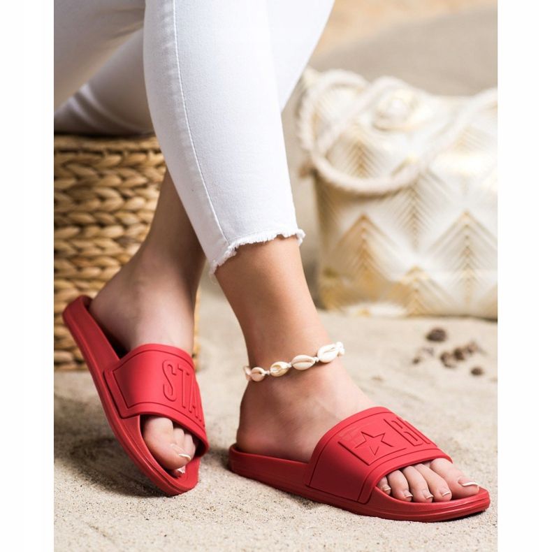 Femei Big Star DD274A70 roșu 2