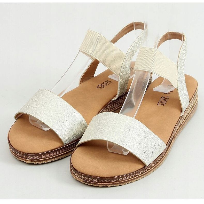 Sandale de dama aurii K-99153 Aurii de aur 1