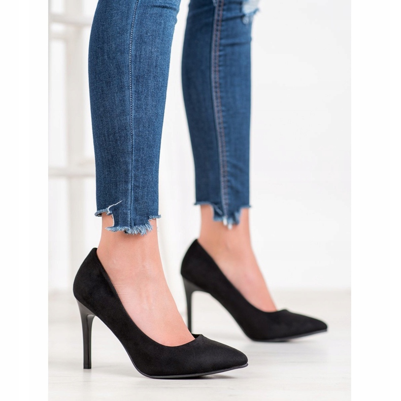 Gogo Tocuri înalte negre elegante negru 2