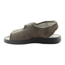 Sandale Befado 733M pentru diabetici gri 2