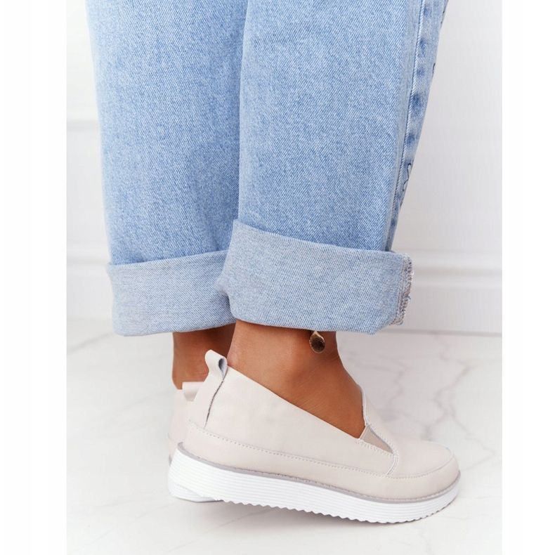 S.Barski Adidași de damă Slip-On S. Barski Beige bej 2