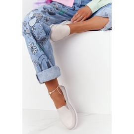 S.Barski Adidași de damă Slip-On S. Barski Beige bej 1