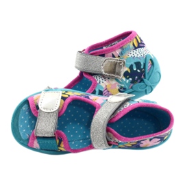 Încălțăminte pentru copii Befado 242P098 albastru roz argint multicolor 4