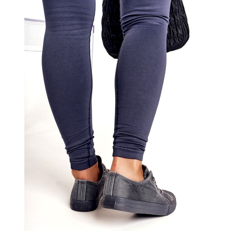 Adidași pentru femei Big Star Grey DD274440 gri 3