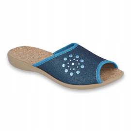 Pantofi de damă Befado pu 254D105 albastru albastru 1