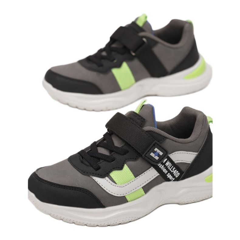Vices Vici 5XC8193-139-negru / verde gri multicolor 1 Vices Vici 5XC8193-139-negru / verde gri multicolor 1