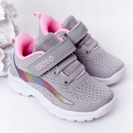 Încălțăminte sport pentru copii Adidași Gri Ready Go! roz multicolor 2