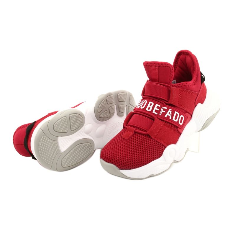 Încălțăminte pentru copii Befado 516X064 alb roșu 5