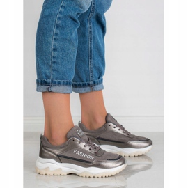 Ax Boxing Pantofi sport de moda gri 1