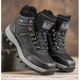 Arrigo Bello Cizme de iarnă cu șiret negru 1 Arrigo Bello Cizme de iarnă cu șiret negru 1