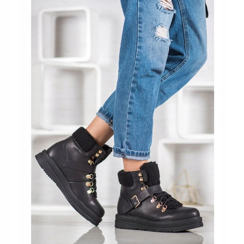 Cizme elegante VICES negru 1