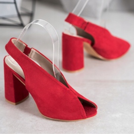 Filippo Sandale adezive pe o bară roșu 1 Filippo Sandale adezive pe o bară roșu 1