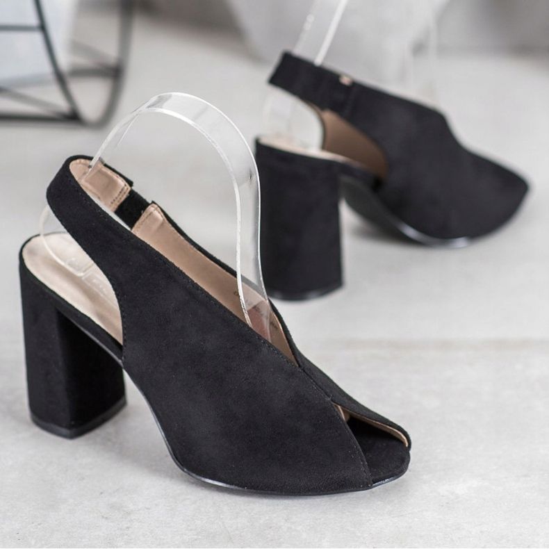 Filippo Sandale adezive pe o bară negru 1